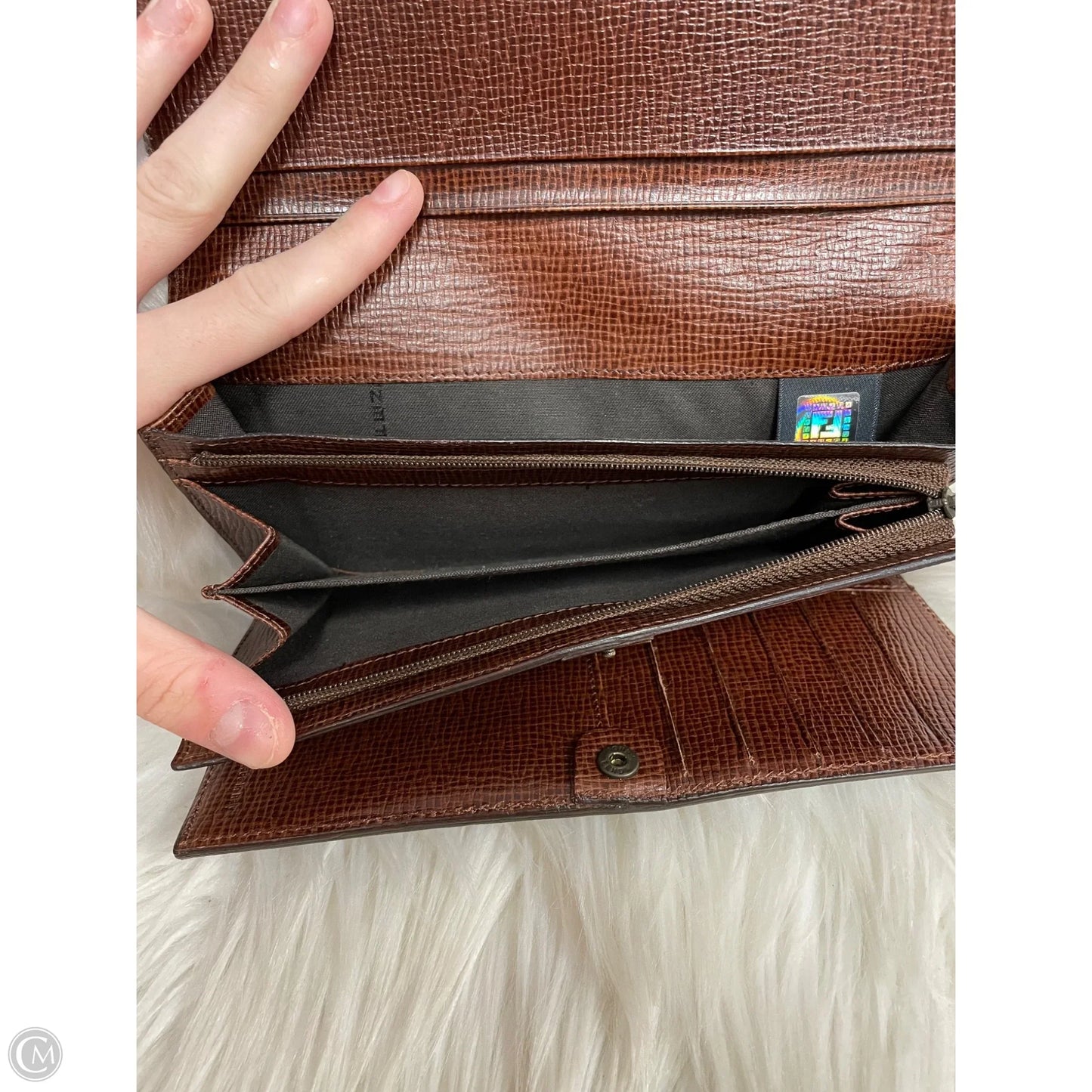 Wallet Luxury Designer By Fendi, Size: Medium