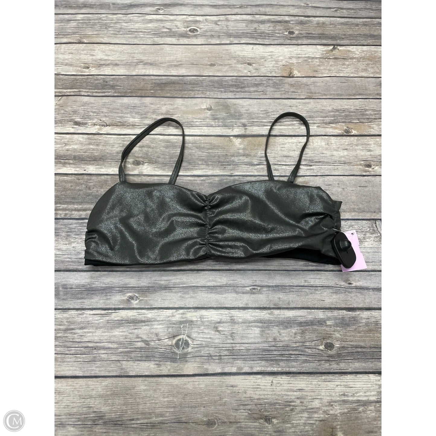 Athletic Bra By Gapfit In Silver, Size: M