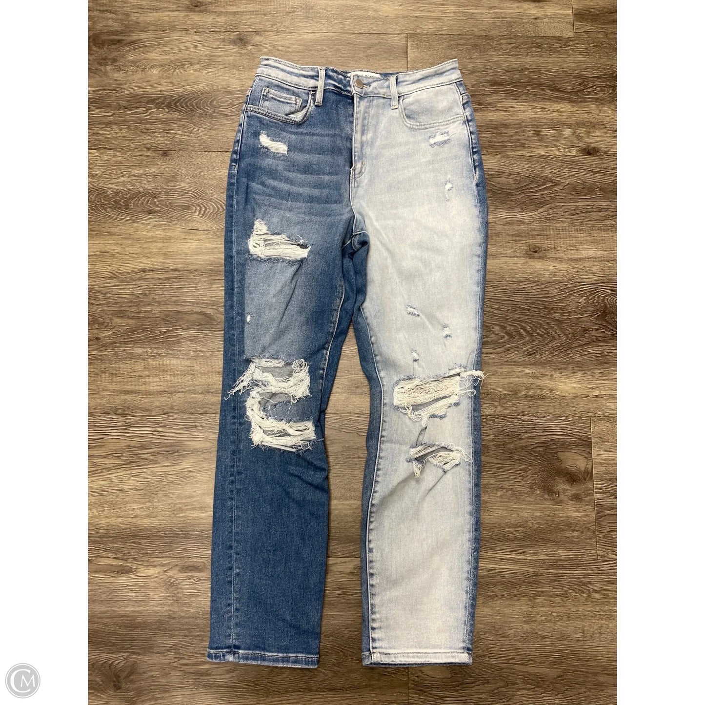 Jeans Straight By Flying Monkey In Blue Denim, Size: 6