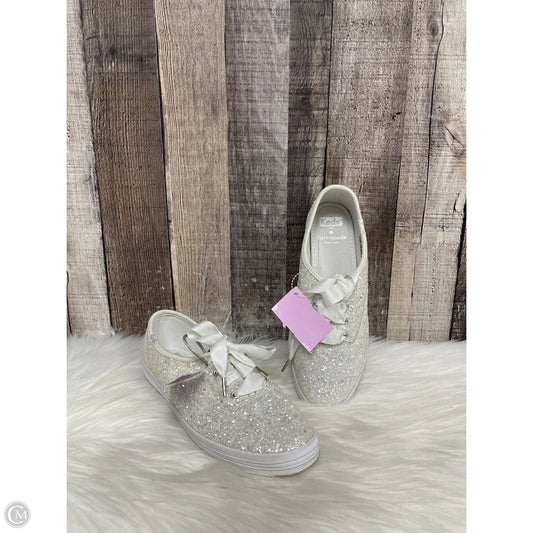 Shoes Designer By Kate Spade In Silver, Size: 6