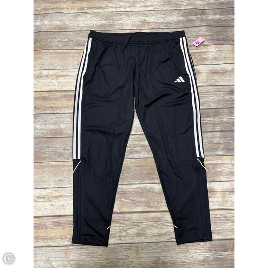 Athletic Pants By Adidas In Black, Size: 2x