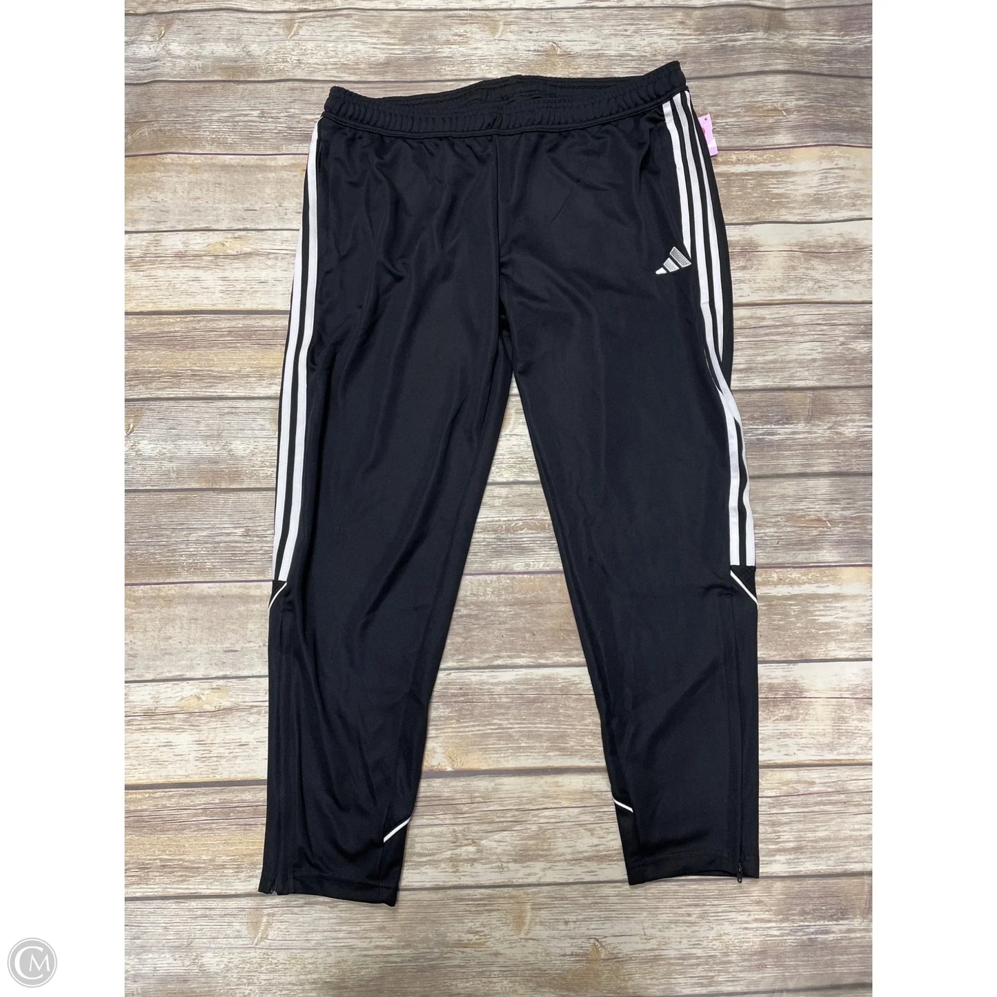 Athletic Pants By Adidas In Black, Size: 2x