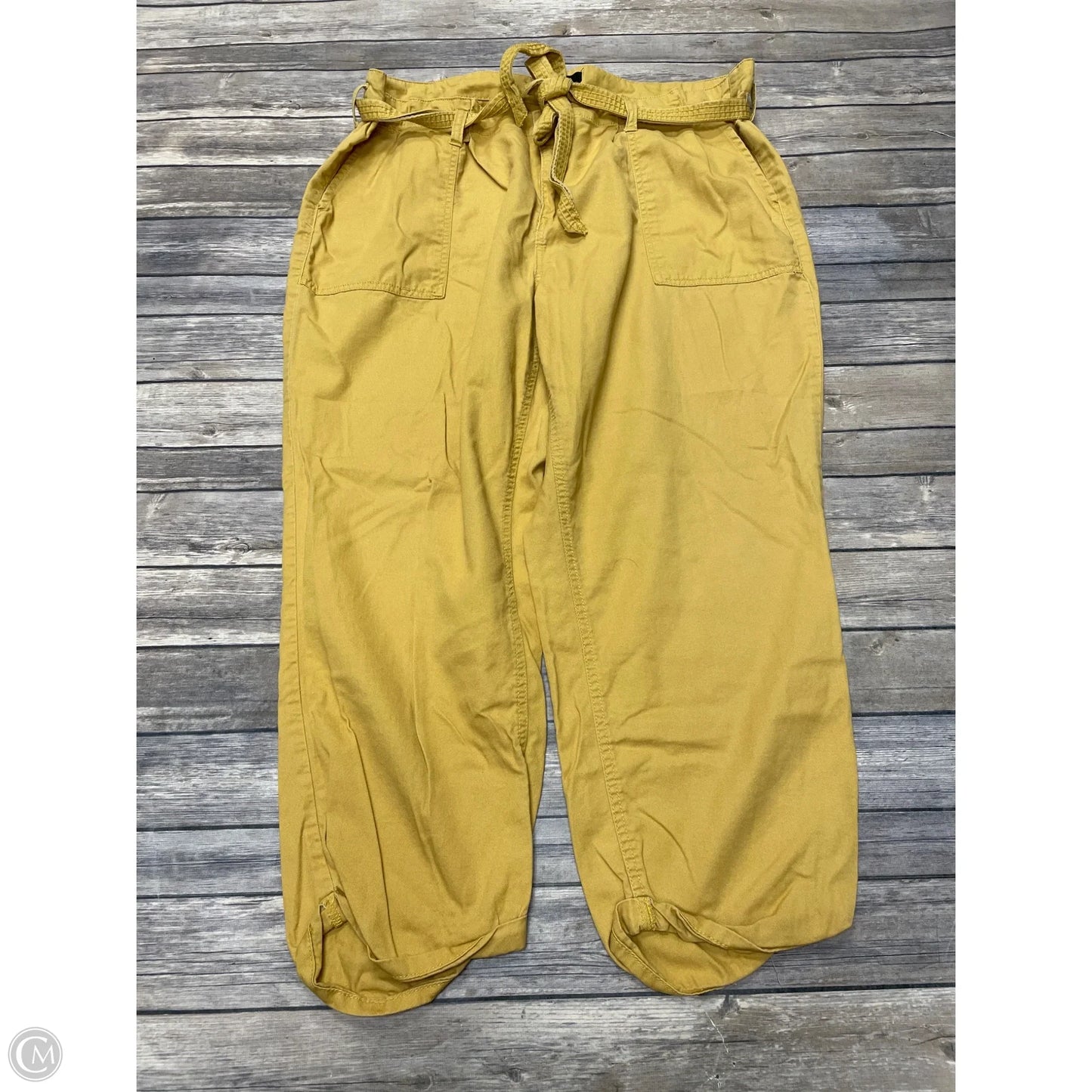 Pants Chinos & Khakis By Cme In Gold, Size: 2x
