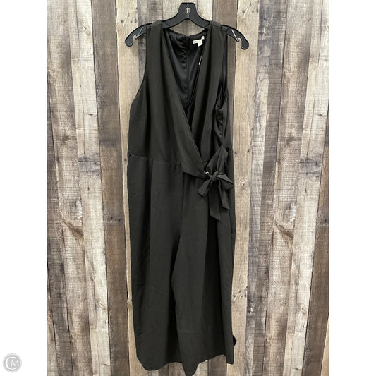 Jumpsuit By Cato In Black, Size: 1x