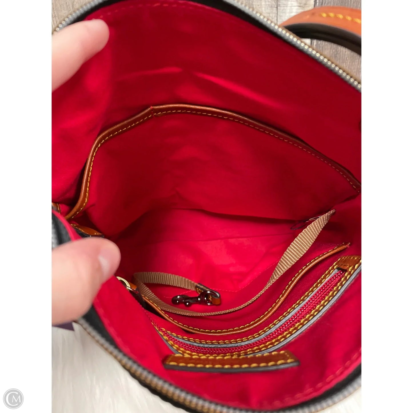 Crossbody Designer By Dooney And Bourke, Size: Medium