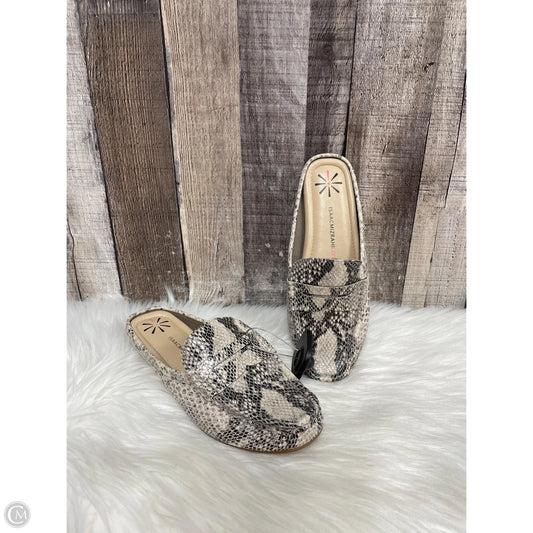 Shoes Flats By Isaac Mizrahi Live Qvc In Snakeskin Print, Size: 6.5