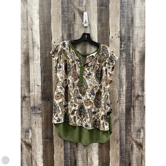 Top Sleeveless By Dr2 In Green, Size: Mp