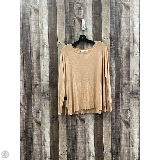 Sweater By Zara In Tan, Size: Xl
