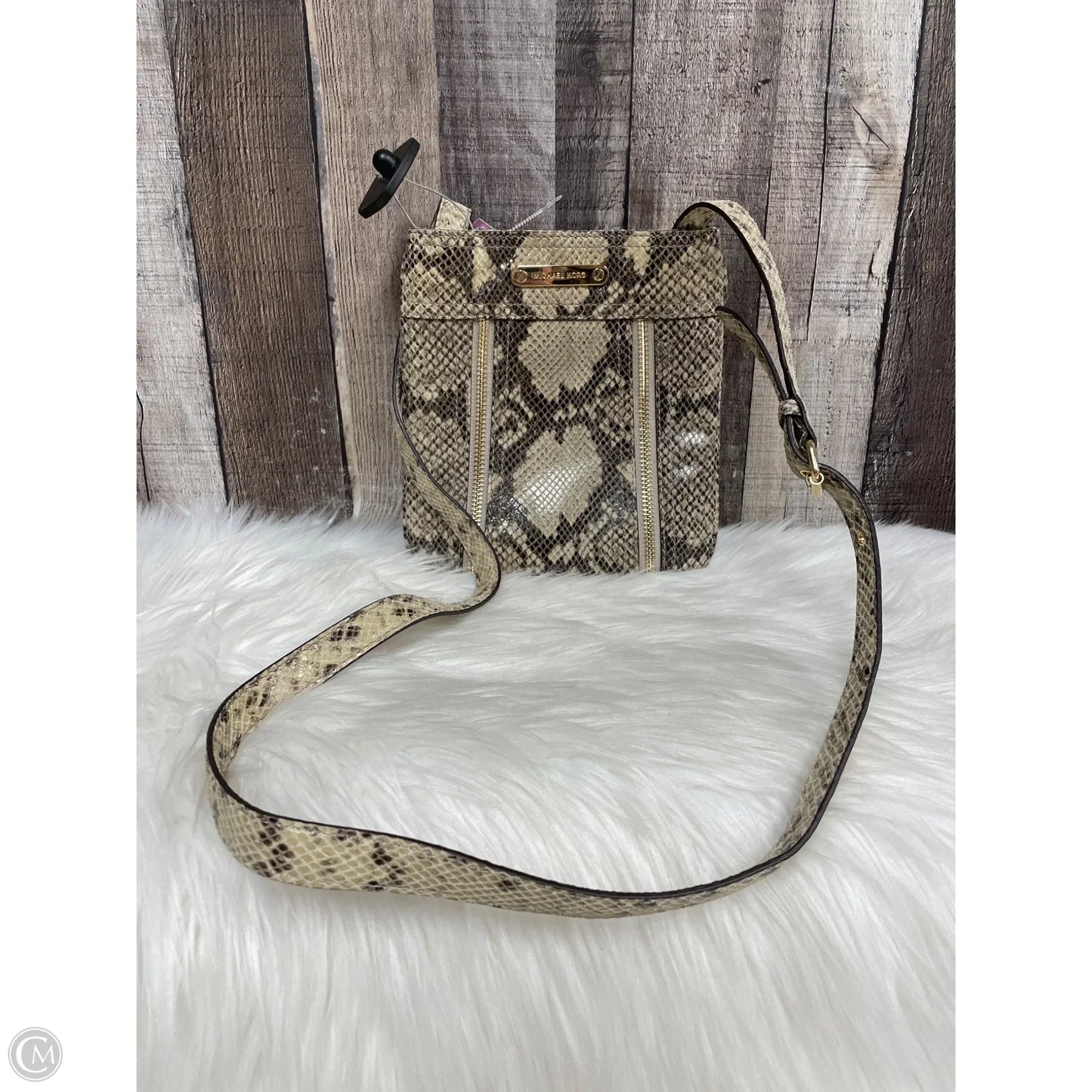 Crossbody Designer By Michael Kors, Size: Medium