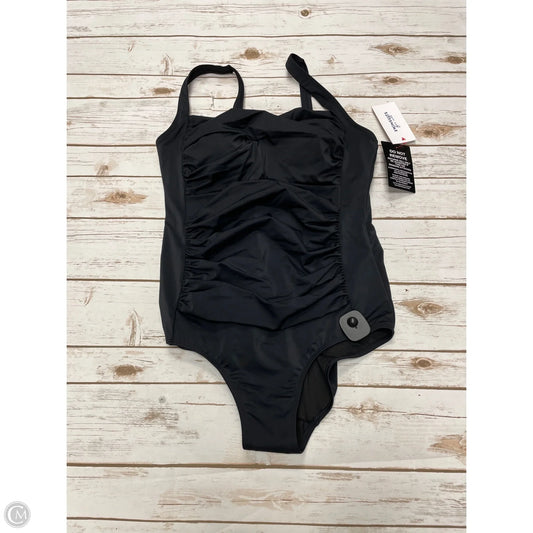 Swimsuit By Cme In Black, Size: 1x