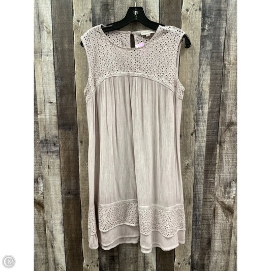 Dress Casual Short By Knox Rose In Tan, Size: M