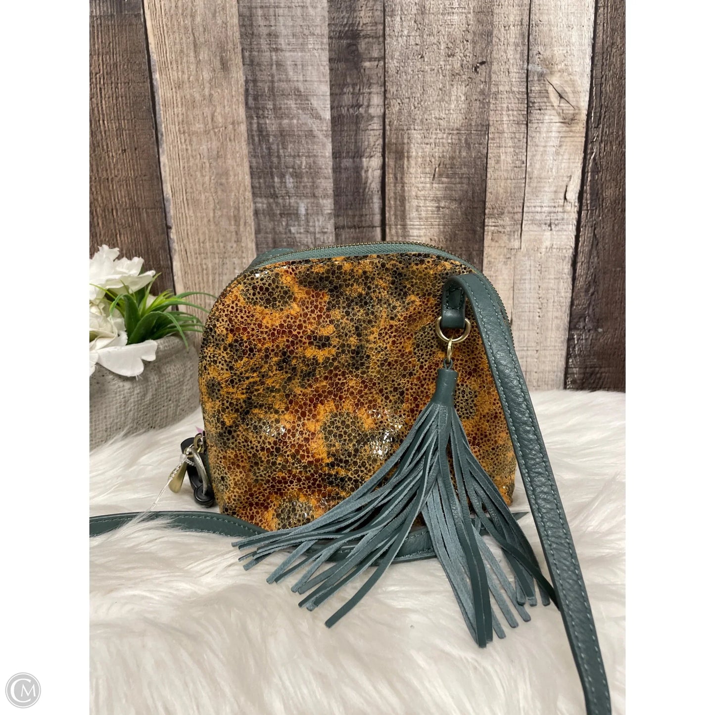 Crossbody Leather By Hobo Intl, Size: Medium