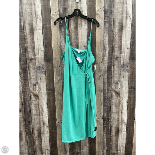 Dress Casual Midi By Nine West In Green, Size: Xxl