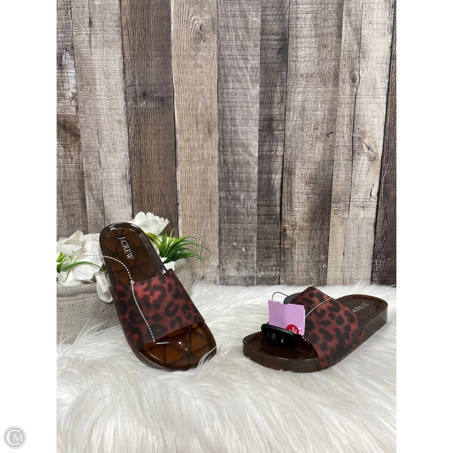 Shoes Flats By J. Crew In Animal Print, Size: 7