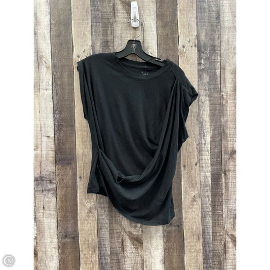 Top Short Sleeve By A New Day In Black, Size: L