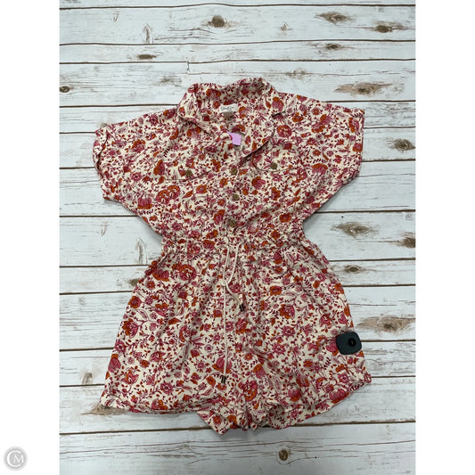 Romper By Jessica Simpson In Floral Print, Size: S