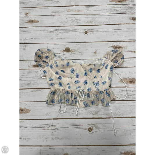 Top Sleeveless By Shein In Beige, Size: M