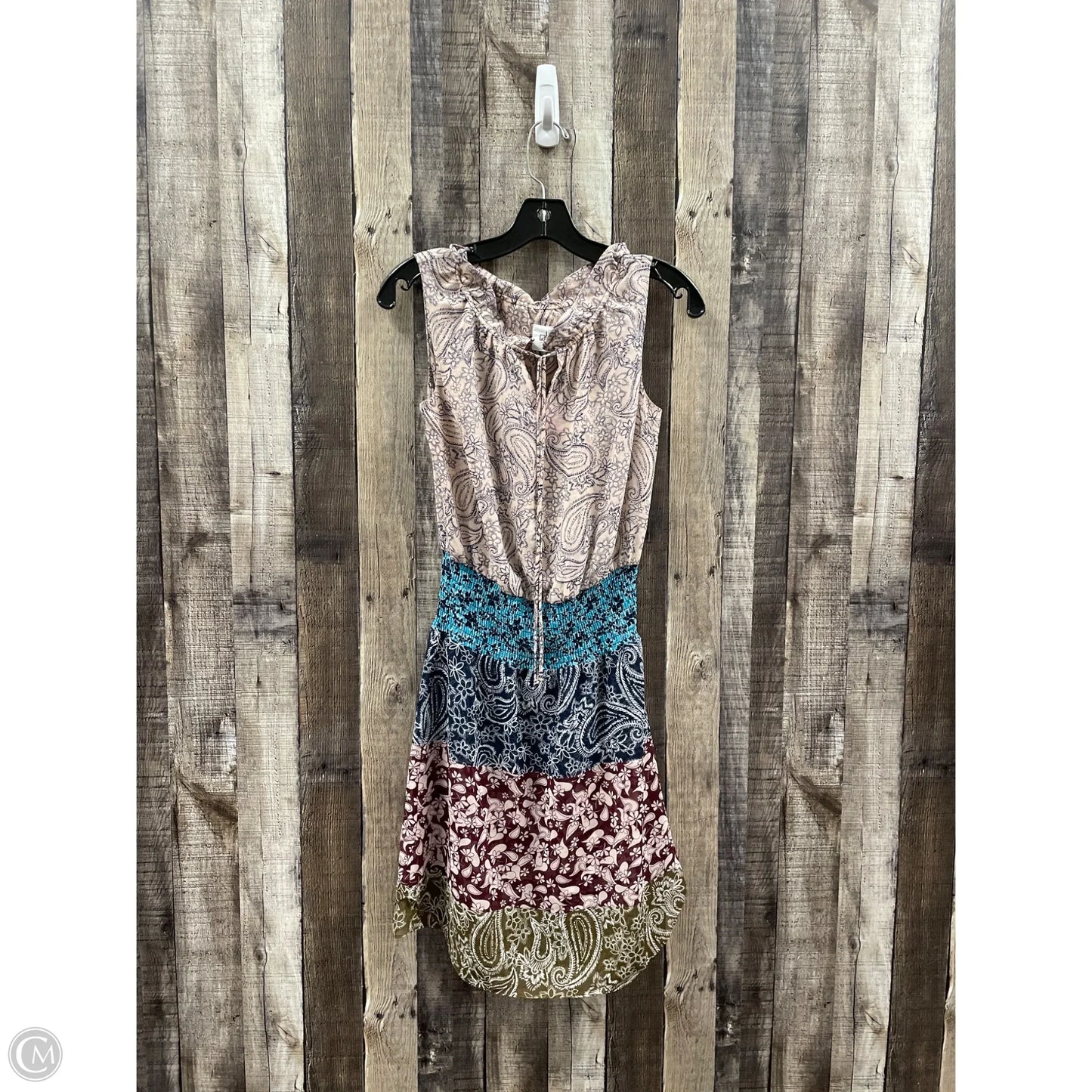 Dress Casual Midi By Cabi In Multi-colored, Size: Xs