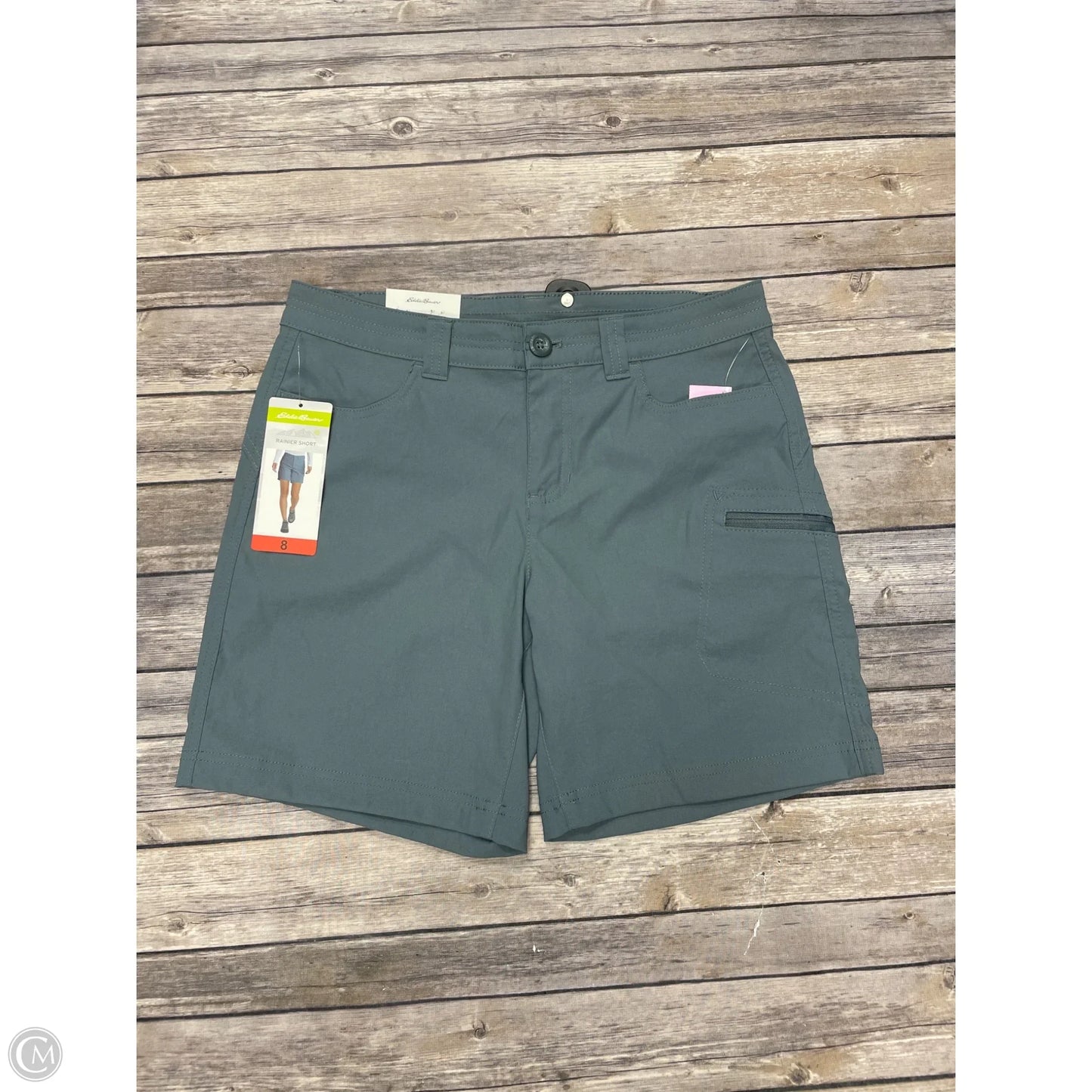 Athletic Shorts By Eddie Bauer In Grey, Size: 8