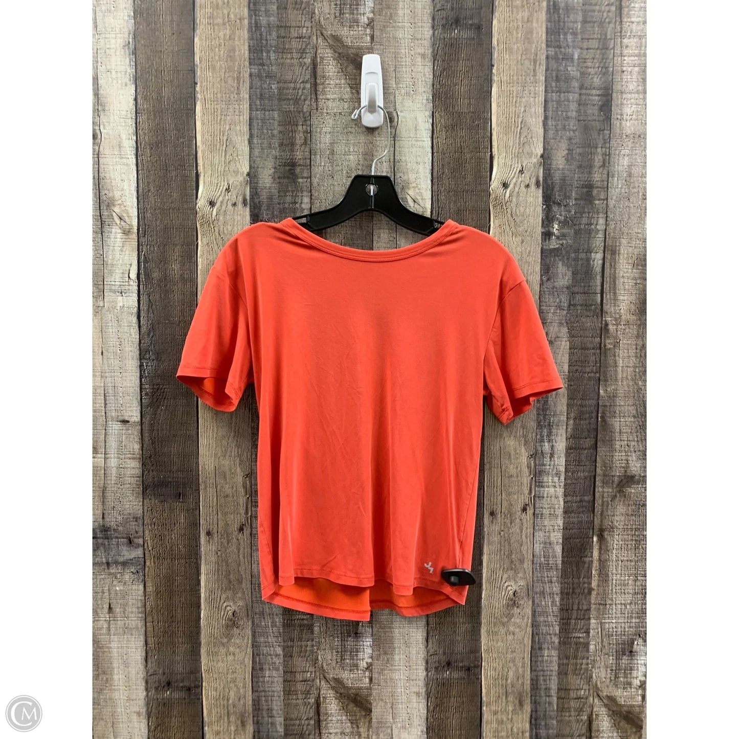 Athletic Top Short Sleeve By Joy Lab In Orange, Size: S