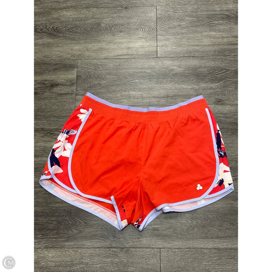 Athletic Shorts By Tek Gear In Orange, Size: Xxl