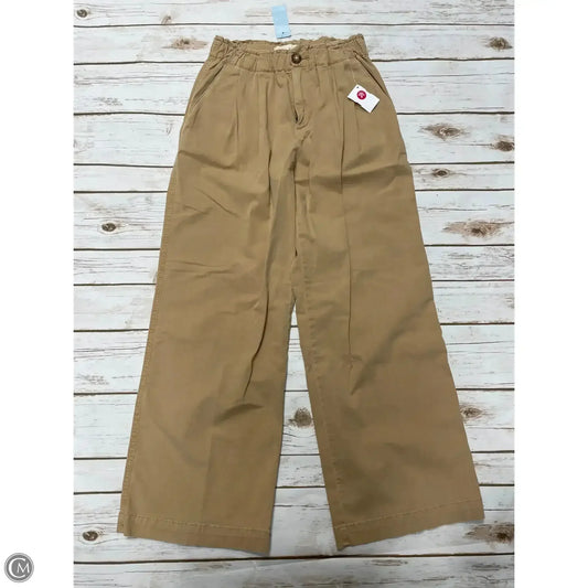Pants Wide Leg By Loft In Tan, Size: Xsp