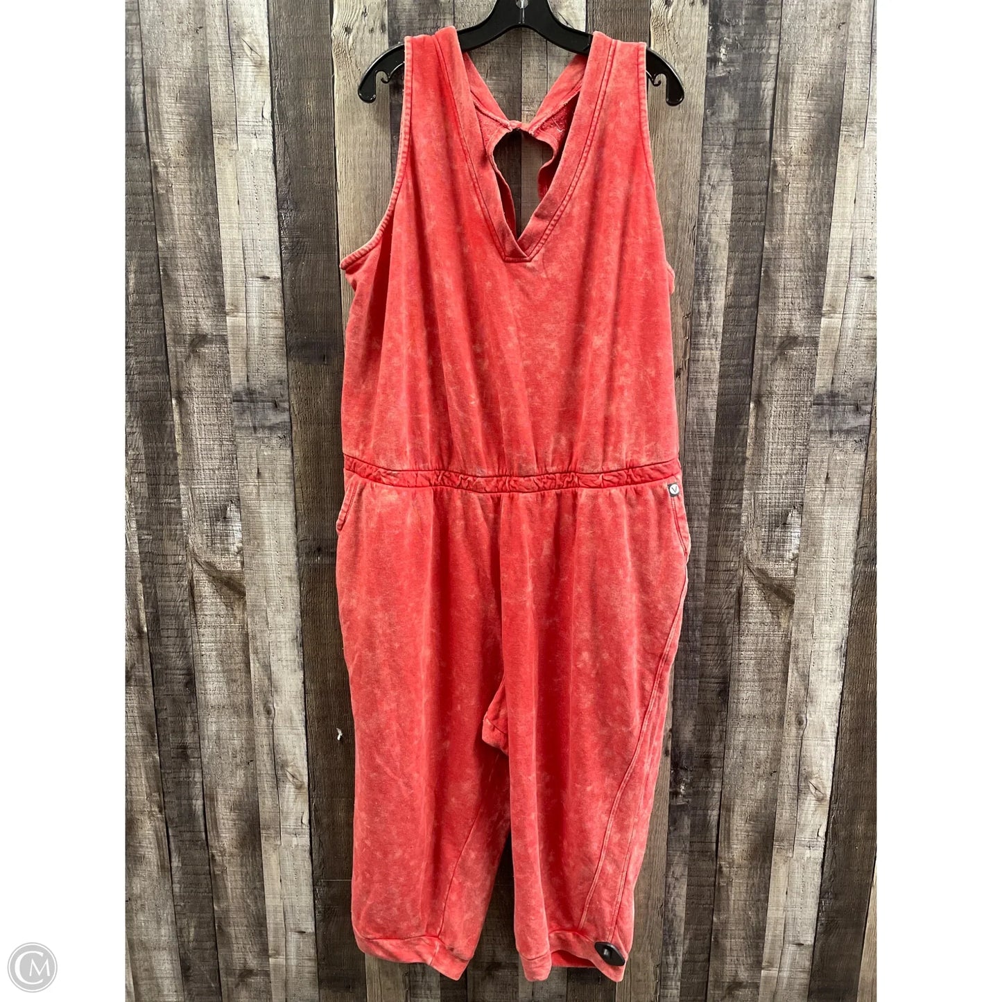 Jumpsuit By Cme In Red, Size: 4x