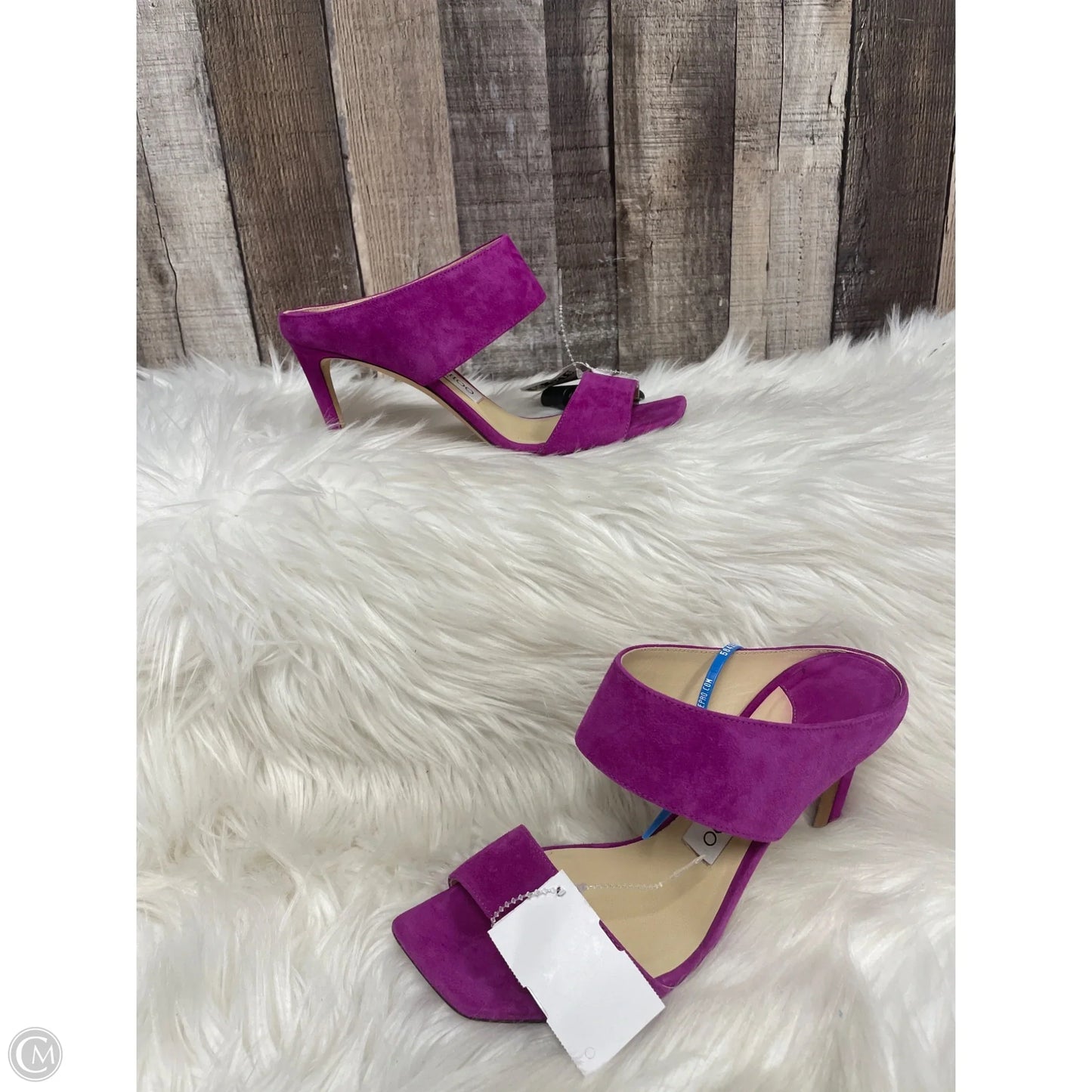 Sandals Luxury Designer By Jimmy Choo In Pink, Size: 6.5