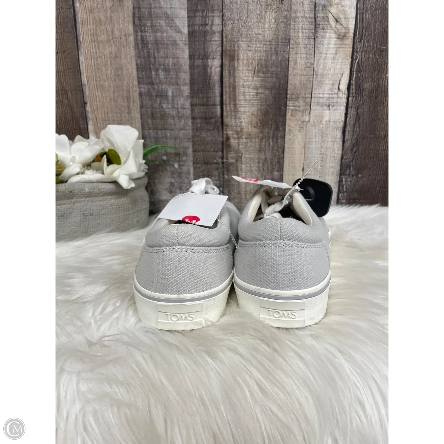 Shoes Sneakers By Toms In Grey, Size: 8.5