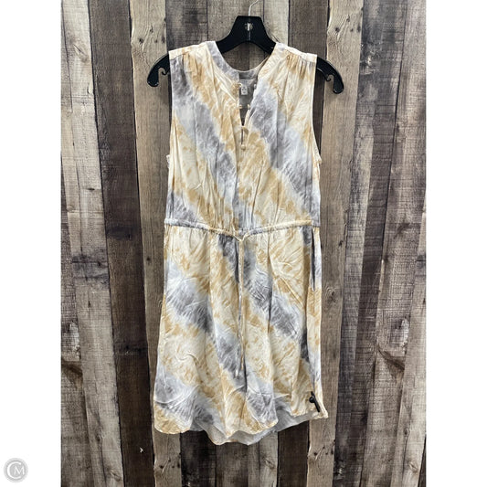 Dress Casual Short By Time And Tru In Tie Dye Print, Size: M