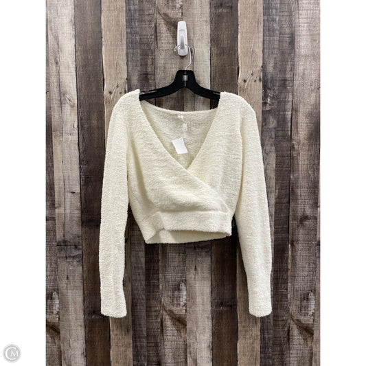 Sweater By Daily Practice By Anthropologie In Ivory, Size: S