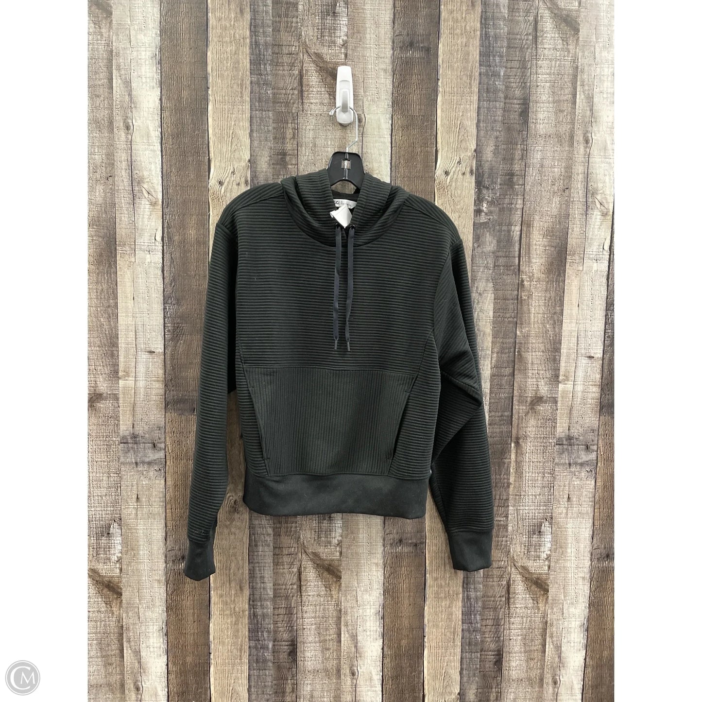 Top Long Sleeve By Dsg Outerwear In Black, Size: S