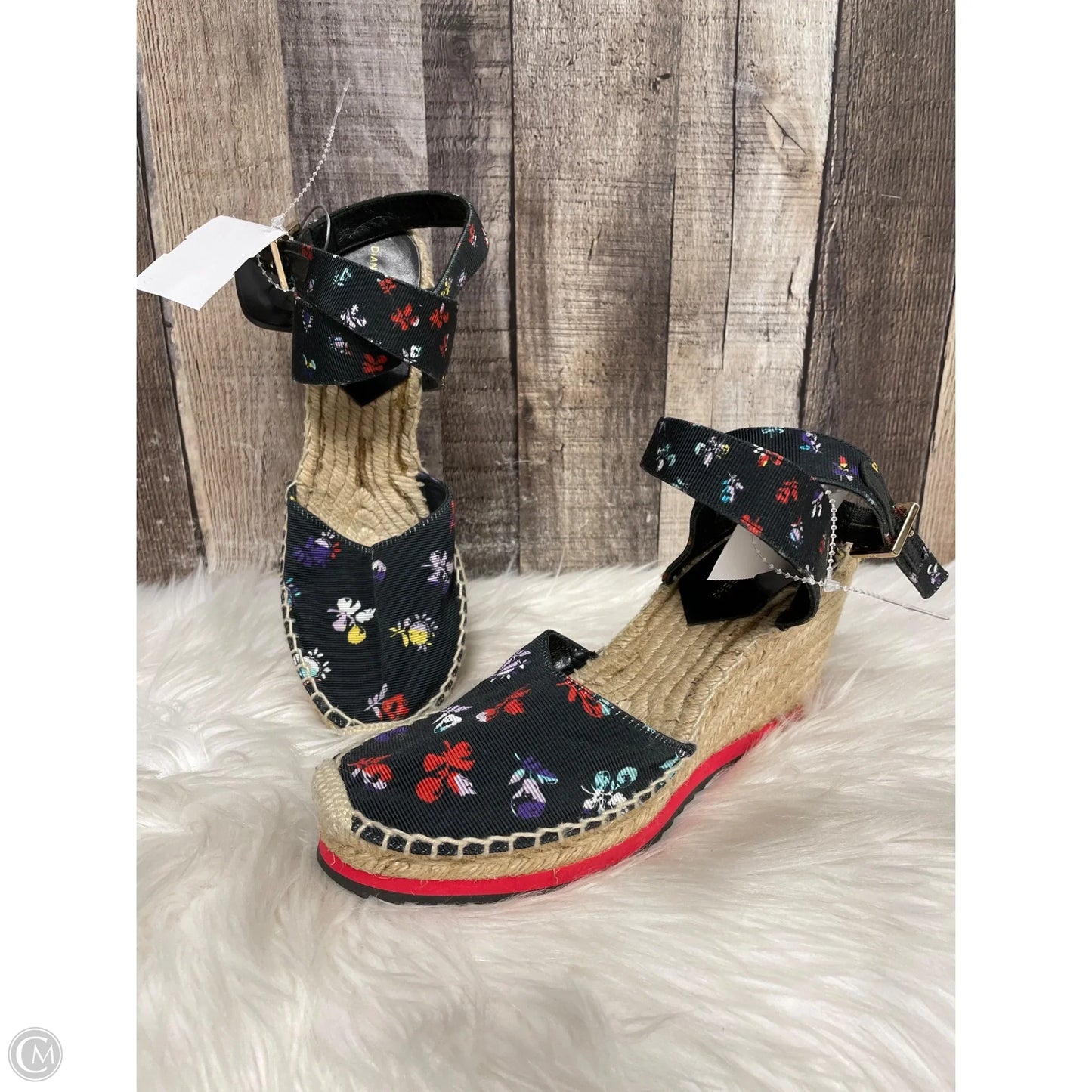 Shoes Designer By Diane Von Furstenberg In Black, Size: 8