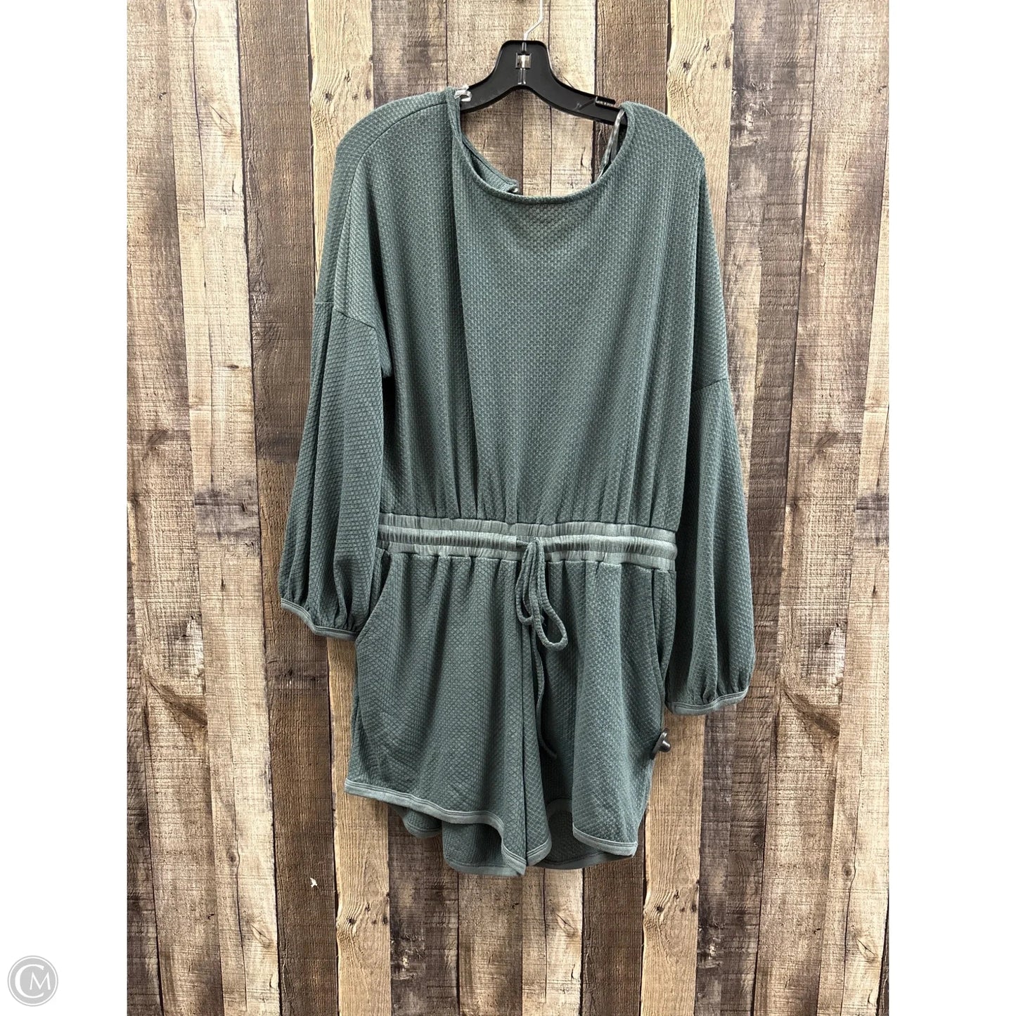 Romper By Kori America In Green, Size: Xl