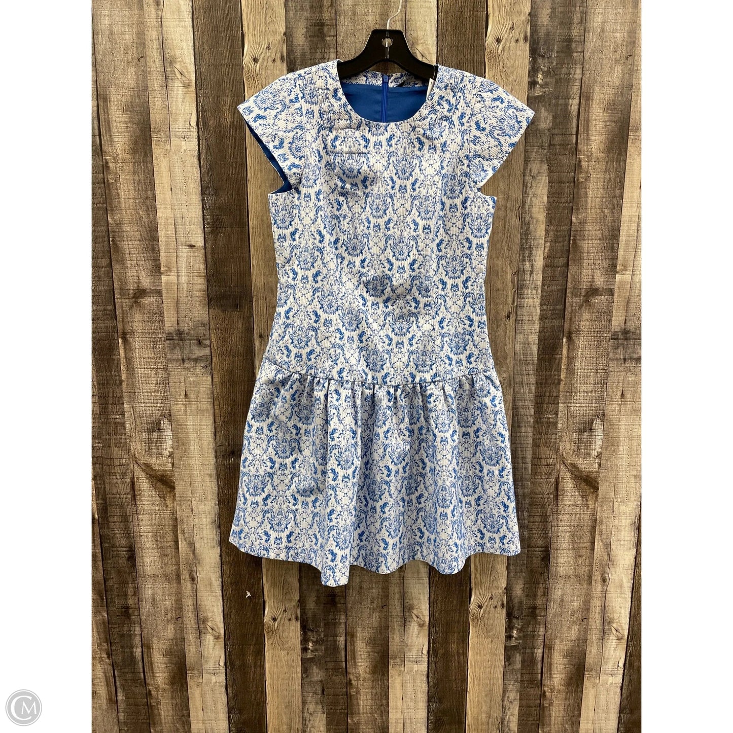 Dress Casual Short By Cme In Blue & White, Size: L