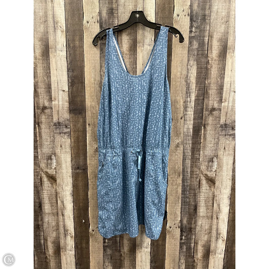 Athletic Dress By Patagonia In Blue, Size: Xl