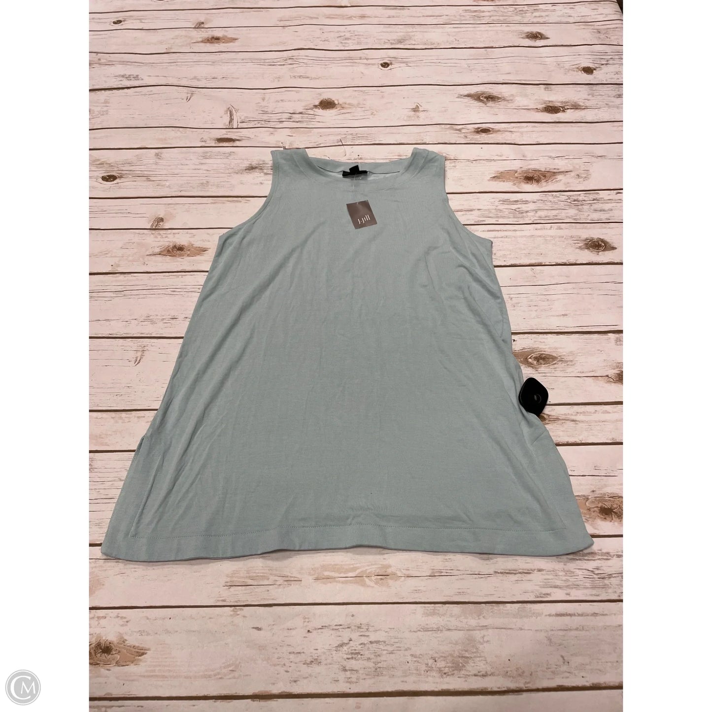 Top Sleeveless By J. Crew In Green, Size: S