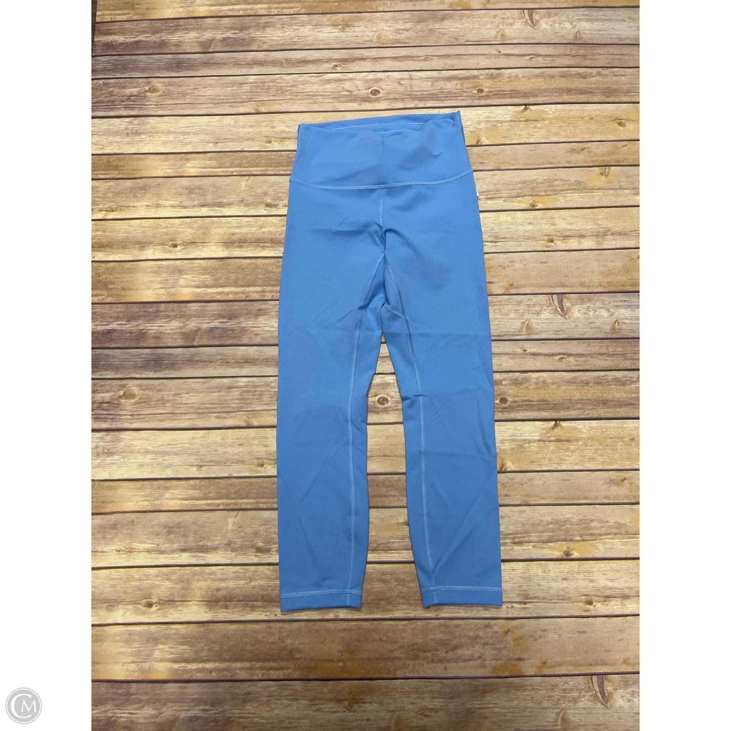 Athletic Leggings By Lululemon In Blue, Size: 6