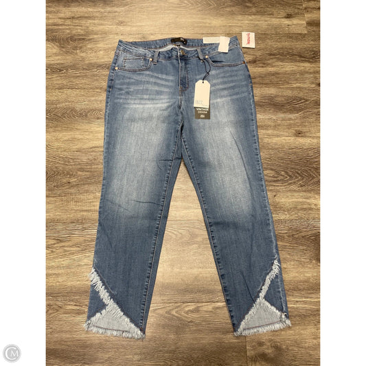 Jeans Straight By 1822 Denim In Blue Denim, Size: 16