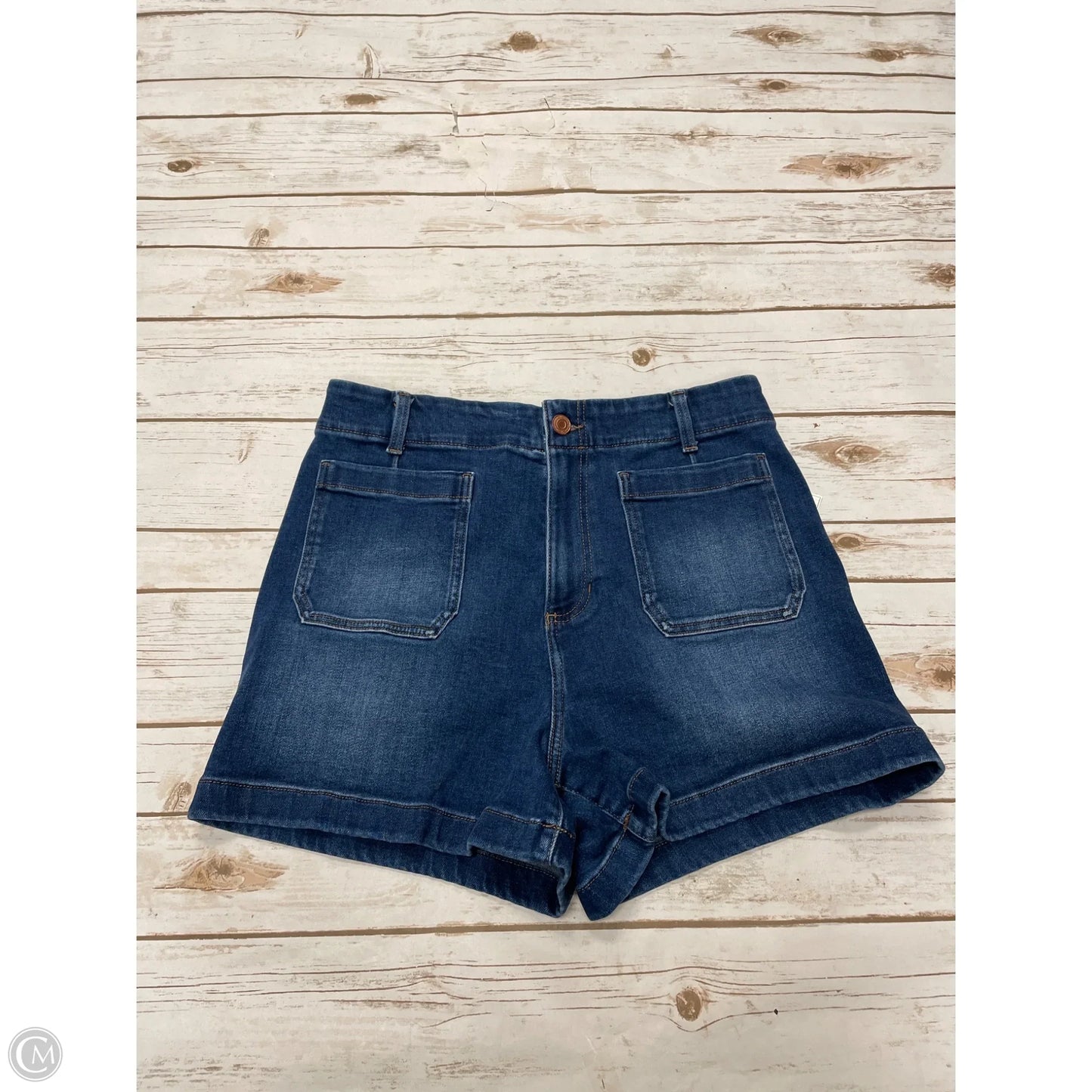 Shorts By Lc Lauren Conrad In Blue Denim, Size: 14