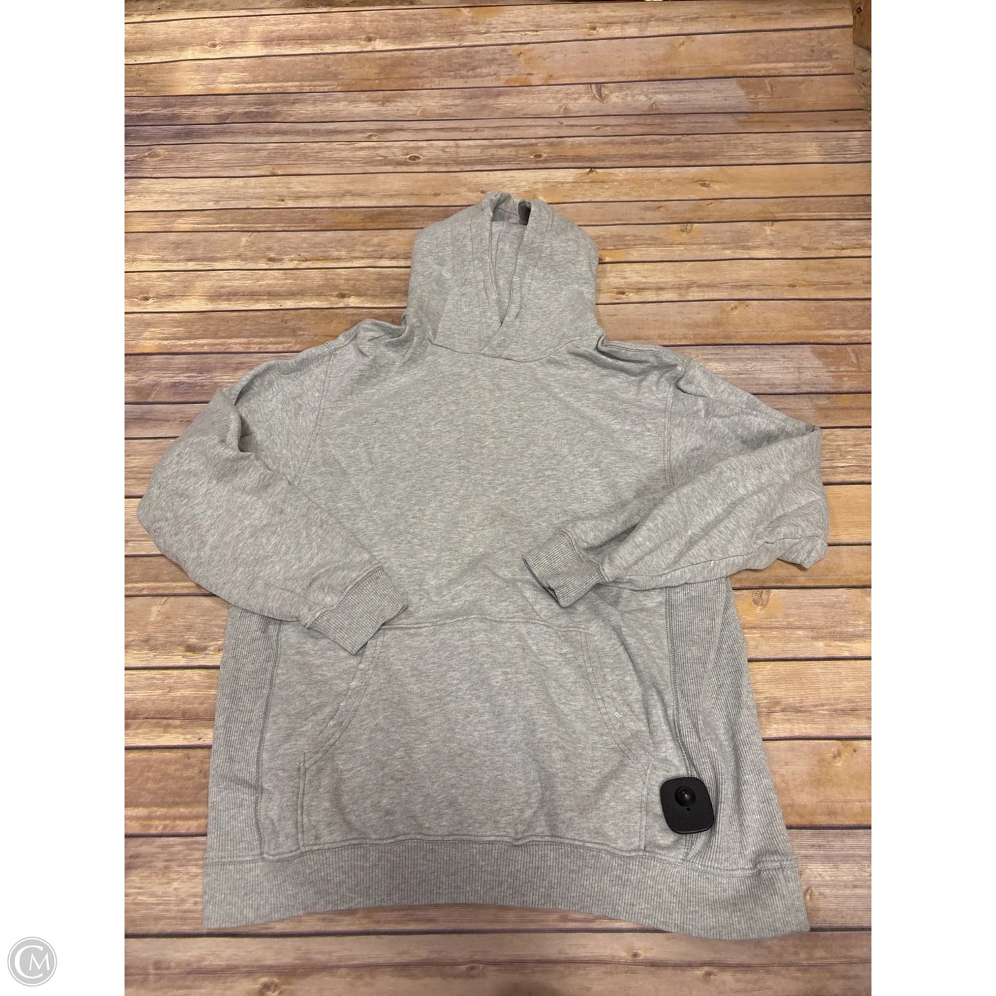 Sweatshirt Hoodie By Aerie In Grey, Size: S