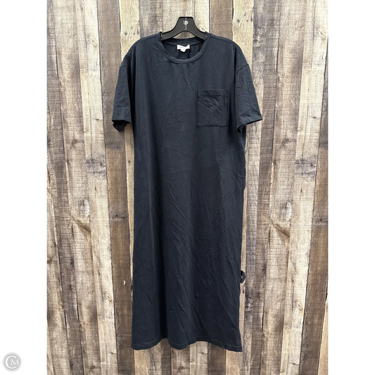 Dress Casual Maxi By Nordstrom In Black, Size: M