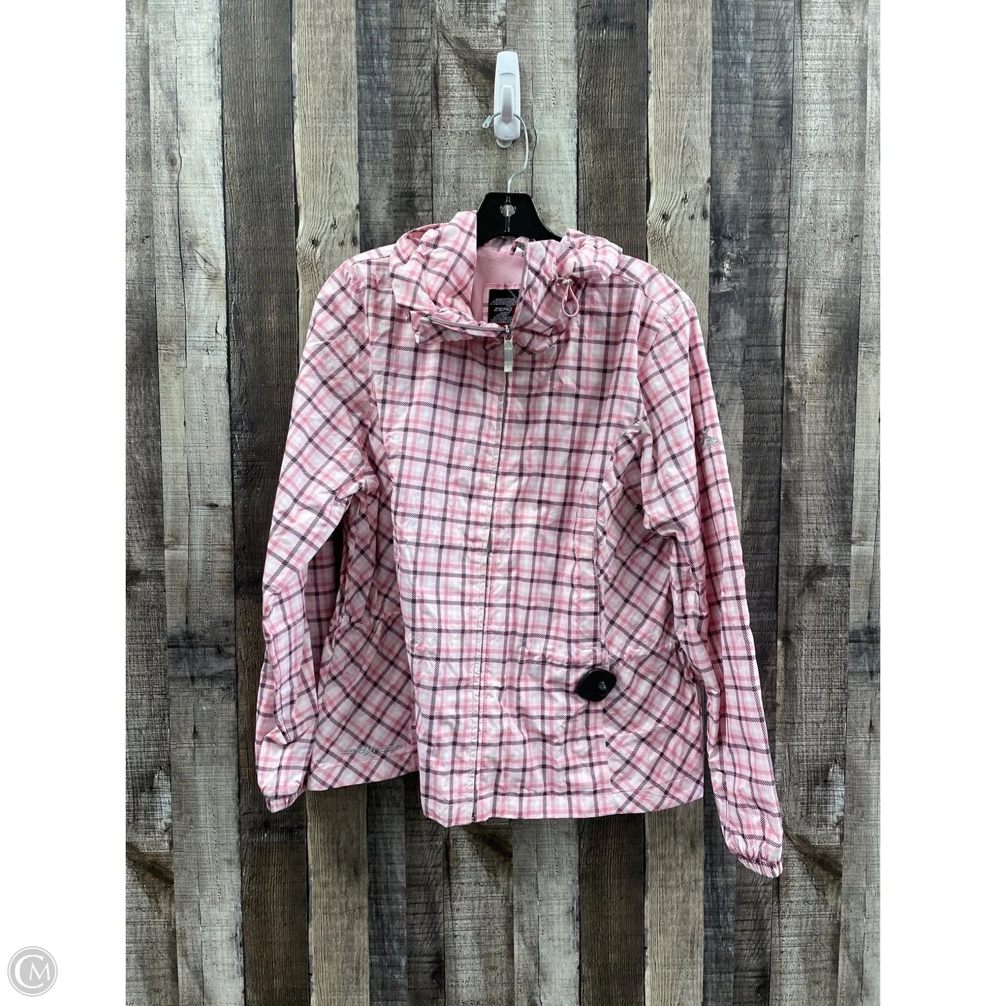 Jacket Other By Zero Xposure In Plaid Pattern, Size: L