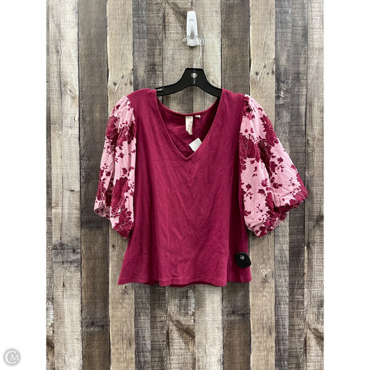 Top Short Sleeve By Dolan Left Coast In Multi-colored, Size: Xl