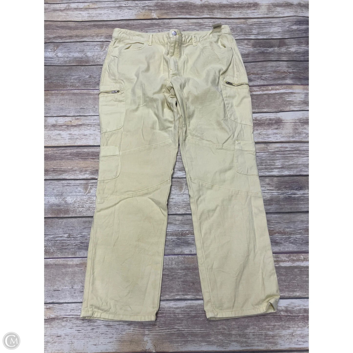Pants Cargo & Utility By Pilcro In Yellow, Size: 14