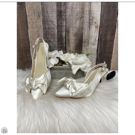 Shoes Heels Stiletto By Seychelles In Ivory, Size: 7.5