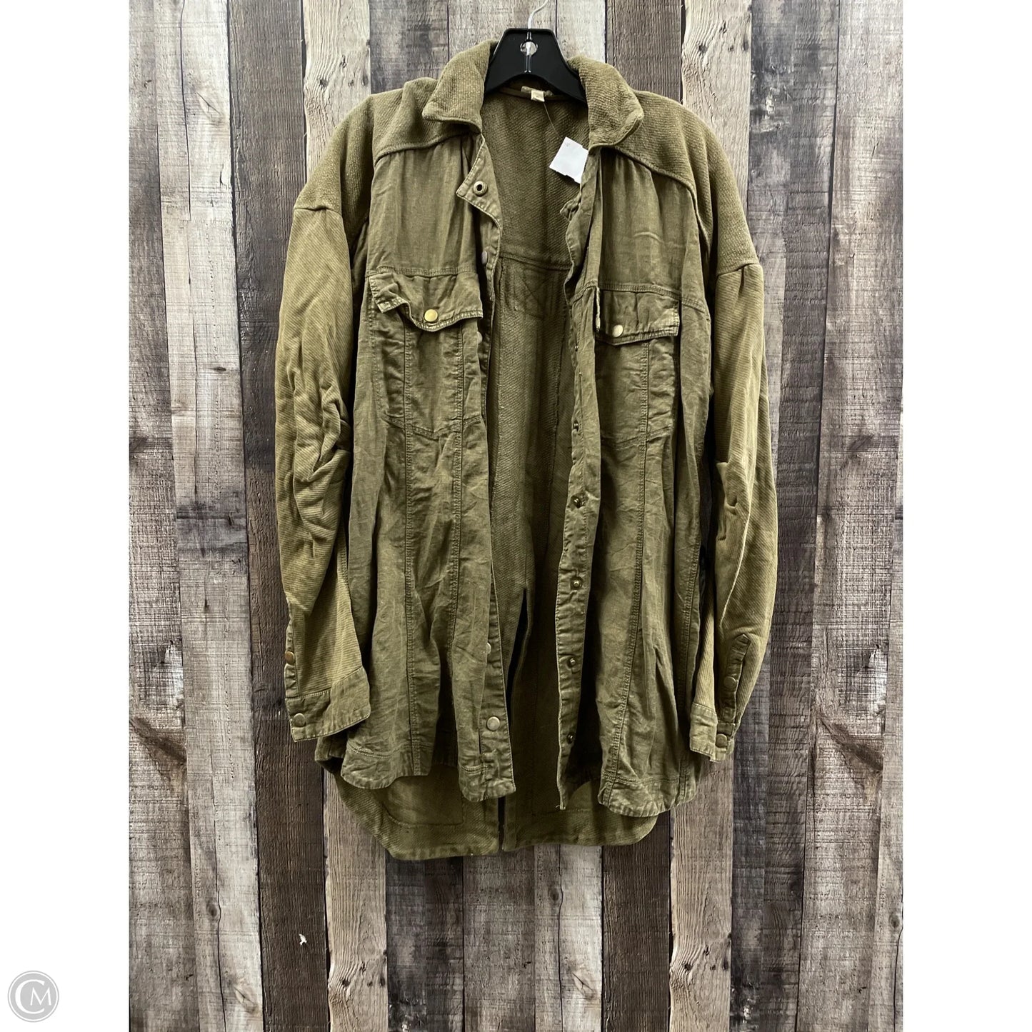 Jacket Other By Pilcro In Green, Size: Xl