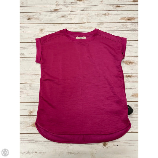 Top Sleeveless By Cupio In Pink, Size: S