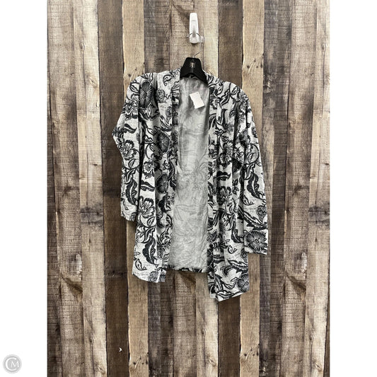 Cardigan By Any Body In Black & Grey, Size: S