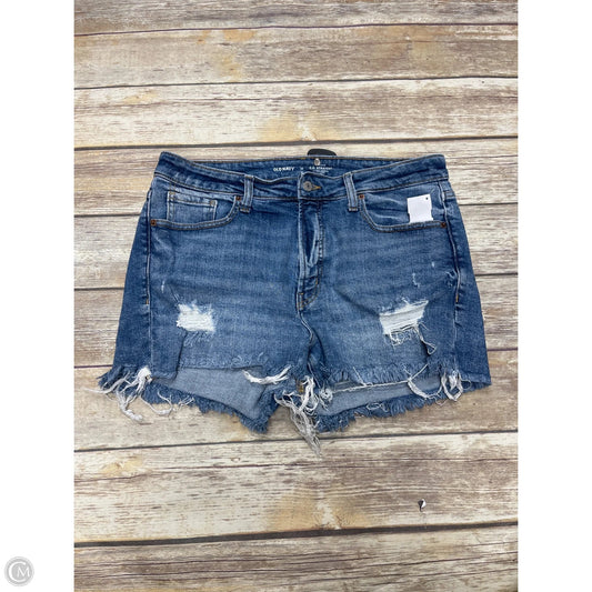 Shorts By Old Navy In Blue Denim, Size: 14